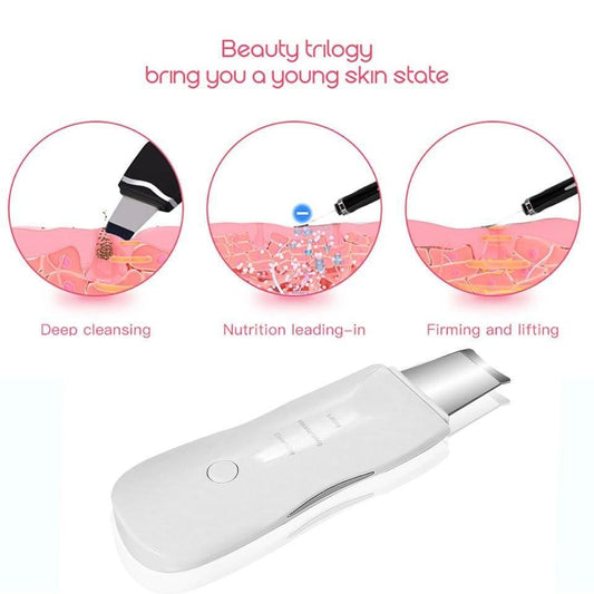 Ultrasonic Facial Kit White Heads And Blackhead Remover Removal Tool